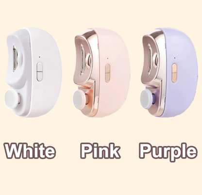 🎁 Perfect for All Ages 👵👶 3-in-1 Automatic Electric Nail Clipper with Polishing - 🌟Safe & Convenient🌟