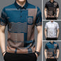 Ice Silk Print Short-sleeved Shirt