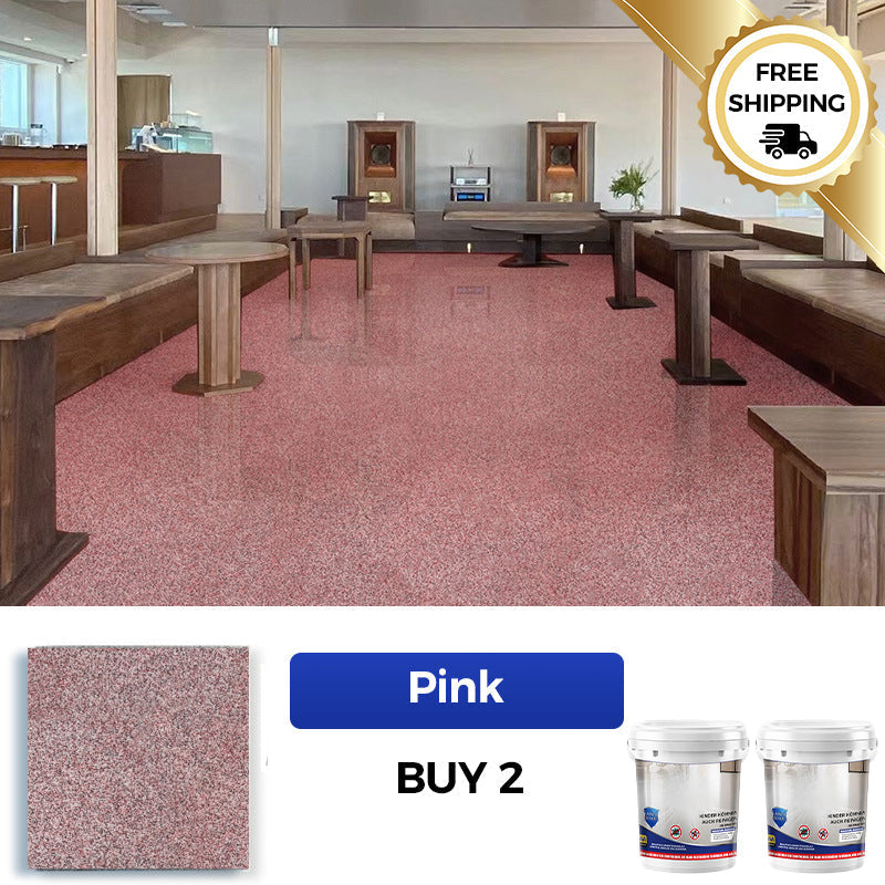 🔥High-Gloss Marble Finish Epoxy Floor Coating