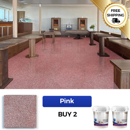 🔥High-Gloss Marble Finish Epoxy Floor Coating