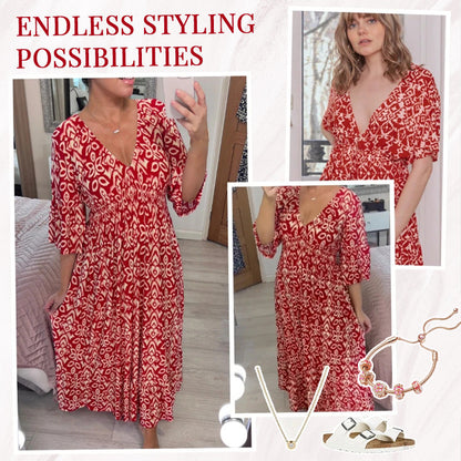 🔥Last Day Sale 49%🔥Seaside Holiday Relaxed Dress