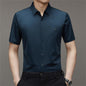 Men's Anti-Wrinkle Ice Silk Shirt
