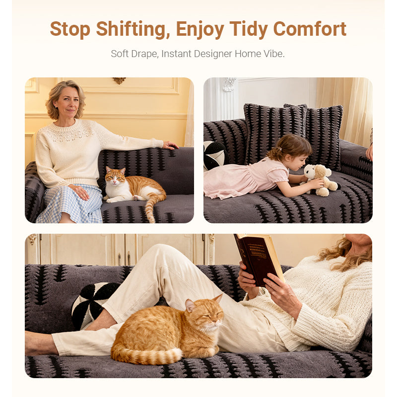 💥Hot Sale 40% OFF 💥 Plush Non-Slip Sofa Cover🛋️