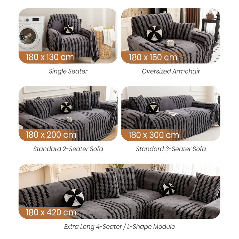💥Hot Sale 40% OFF 💥 Plush Non-Slip Sofa Cover🛋️