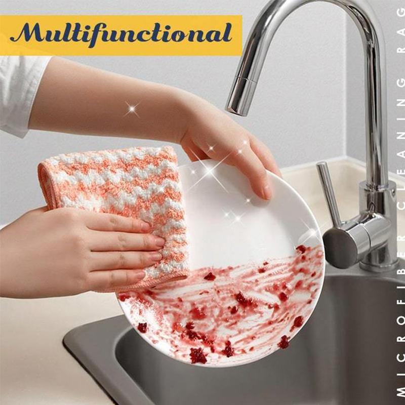 Microfiber Cleaning Rag(3 PCS)