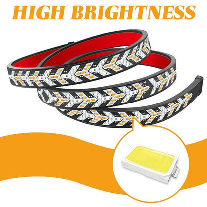 Automatic turn signal LED lamp strip
