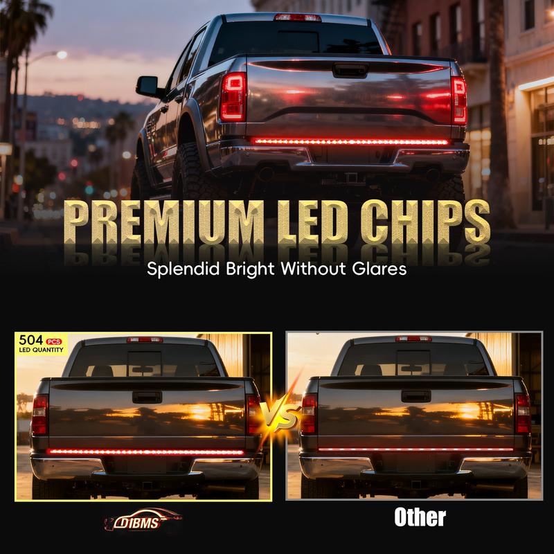 Automatic turn signal LED lamp strip