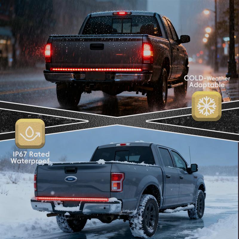 Automatic turn signal LED lamp strip