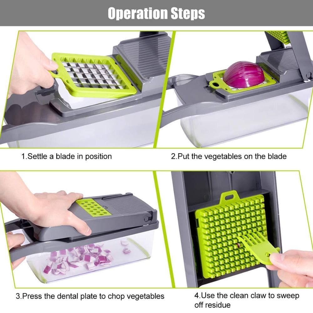 🎁Multi-Knife™ | Multi-function vegetable cutter | 16-piece set🥗