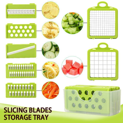 🎁Multi-Knife™ | Multi-function vegetable cutter | 16-piece set🥗