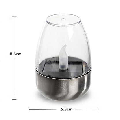 🕯️ BUY 2 GET 1 FREE! ☀️ 6-Pack Solar LED Table Lamps – Flameless & Waterproof, Auto On/Off with Dusk Sensor for Garden & Party 🏕️