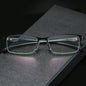 Titanium Multi-focus Reading Glasses Photochromic Progressive Double Light Anti-blue Light
