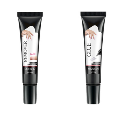 🥳2026 HOT SALE🥳💞50K+ SOLD!👵💅 50% OFF! Extra Strong Nail Glue + Remover Set – Fast-drying semi-solid formula, lasts for weeks. Remover gently lifts without damage. Complete nail care. ✨🛡️