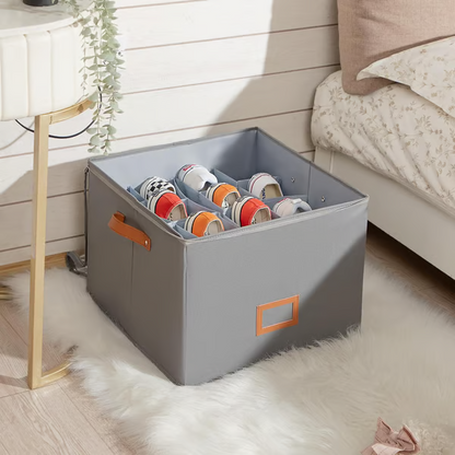 💥Fabric shoe organizer, storage box