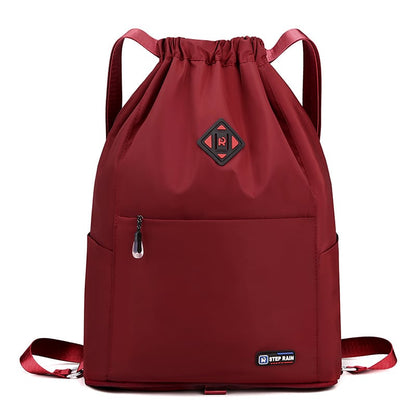 2026 New Large Capacity Foldable Drawstring Sports Backpack