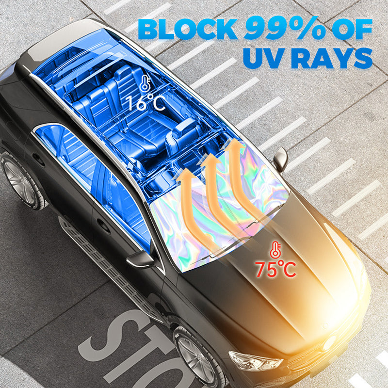 ✨2025 Hot Sale⌛🌞Laser sun protection for car windshield🌈