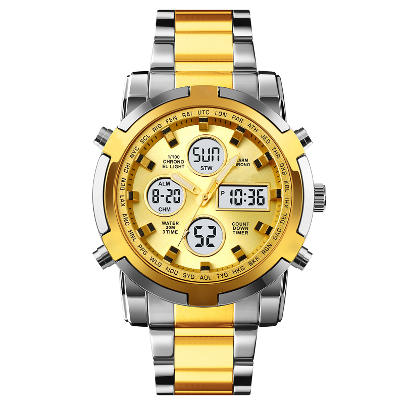 ⌚ 50% OFF NOW! 🪖 Men‘s Military Watch – Analog-Digital Display, Waterproof & Shock-Resistant 🛡️