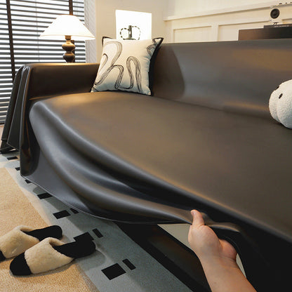 Faux Leather Non-Slip Sofa Cover