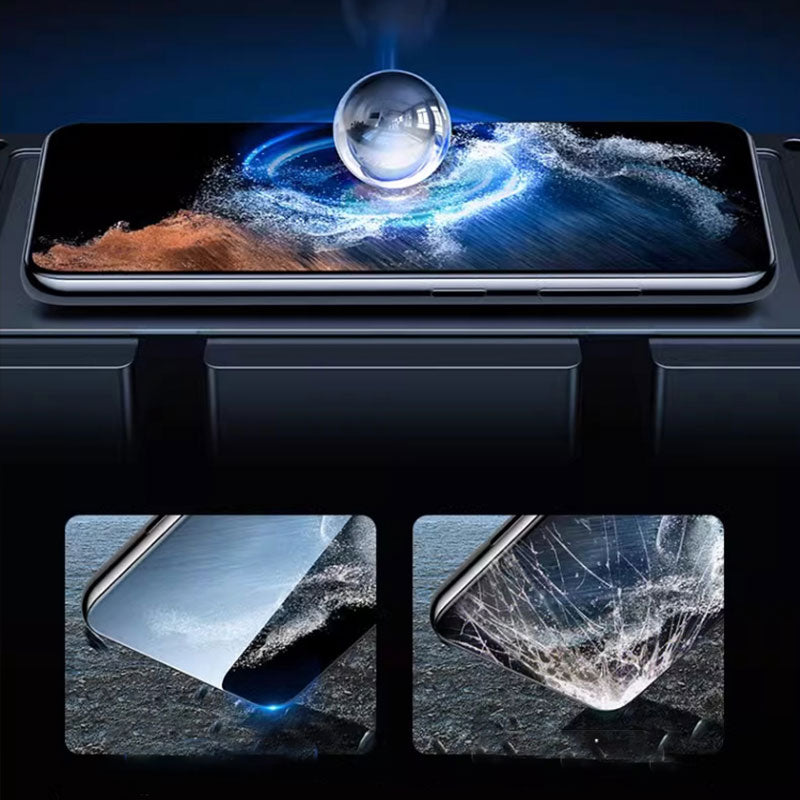 HD/Anti-Peeping Tempered Glass Screen Protector with Auto-Alignment Kit