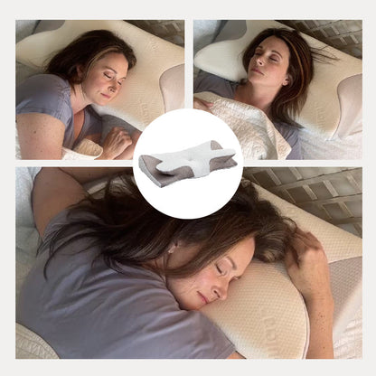 Practical Gifts - Cowhorn-shaped Breathable Memory Sponges Neck Care Pillow