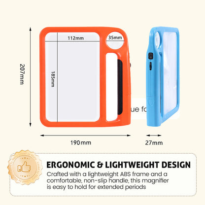Rechargeable LED Magnifying Glass with 3 Light Modes