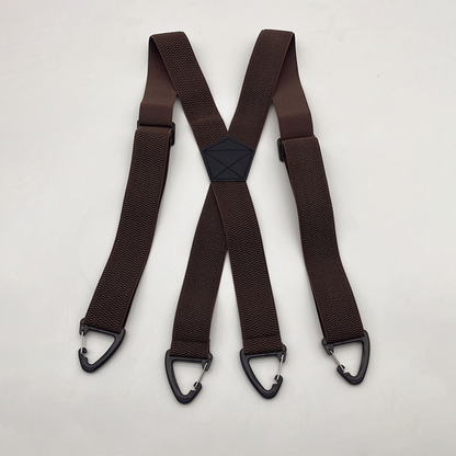 📢📢High elasticity Men's X-Back Suspenders with Hook Clips