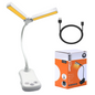 3-Color LED Clip Reading Light