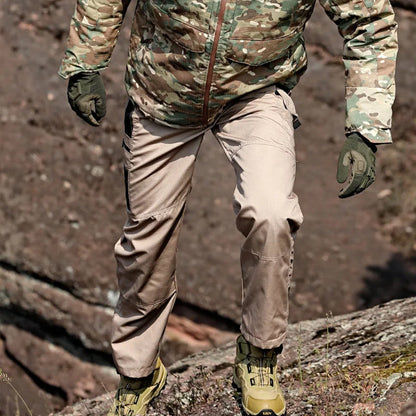 Men's Tactical Cargo Pants with Multiple Pockets