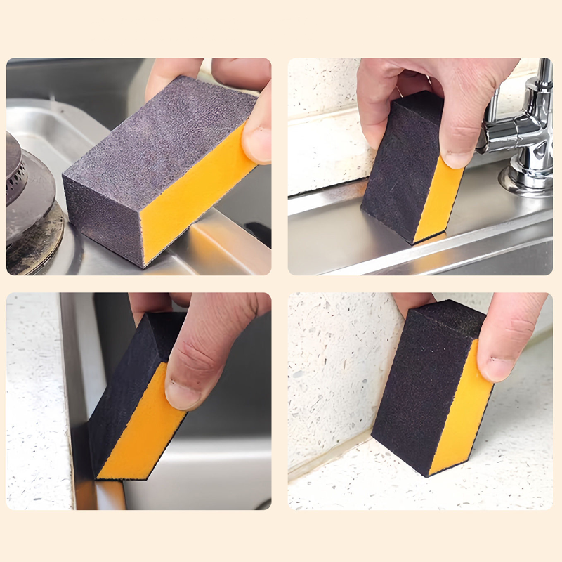 BUY 5 GET 10 FREE-Heavy-Duty Scouring Sponge for Kitchen & Pots