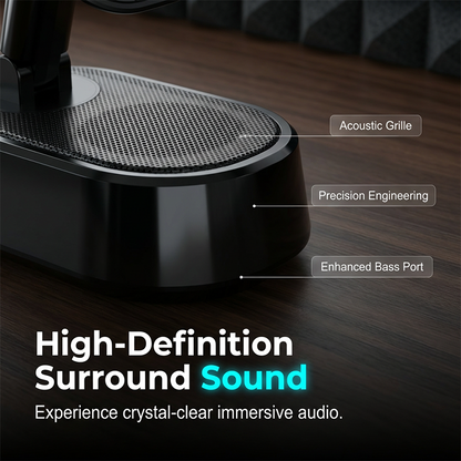 Induction Speaker with Phone Stand
