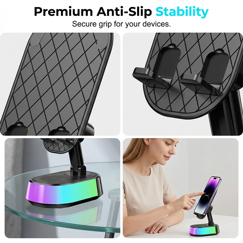 Induction Speaker with Phone Stand