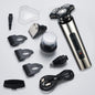 Multi Functional Electric LED Display 3-Blade Razor for Men